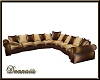 D's Brown Sectional