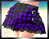 Purple Plaid Skirt
