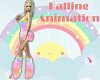 RainbowFall rave outfit