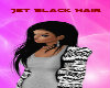 Jet Black Hair
