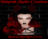{VM}Black&Red RoseCrown