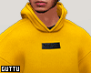 Yellow Regular Hoodie