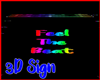 Je 3D Sign FeeltheBeat