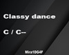 Classy dance