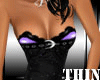 lilac & Blk Glit PVC Fit