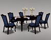 Blue Victorian DiningSet