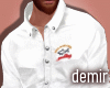 [D] Moore white shirt