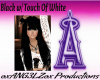 Black w/ Touch Of White