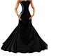 black ballroom gown