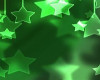 Background green stars