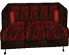 4 Royal Red Skull Sofa