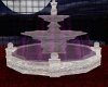 silver/purple fountain