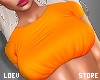♥ Tucked Top! Orange