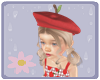 Girls Apple Hat