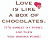 Love Like Chocolate...