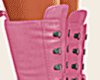 Pink Goth Boots