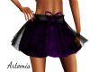 Purple/Black Skirt