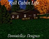 fall cabin life