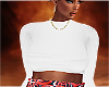 BBW White Crop Top