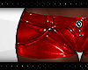 # HD latex shorts | red