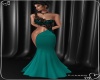 A~ Angelite Teal Gown