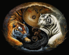 6v3| Tigers Yin Yung Rug