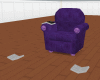 Purple Reading Chair
