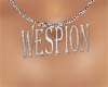 Name necklace Wespion