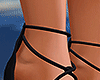 Aaliyah Black Sandals
