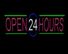 (KUK)24Hours sign