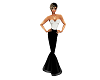 ~B~B/W Fishtail Gown