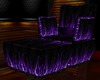 {RD}Purple Flame Chair