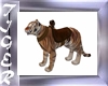 Mascota tigre grande uni