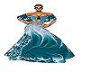 5 Star Teal Gown PF