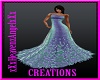 Fab Feathers Purple Gown