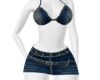 Denim skirt