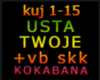 USTA TWOJE