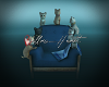 Kitten Chair -Dark Blue