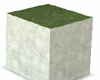Just a box with grass