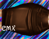 Pencil skirt EMX choco