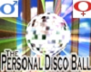 DiscoBallPerso Red