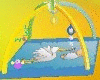 STORK AND BABY PLAYMAT