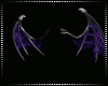 Purple Bat Wings