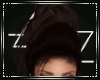 Brown Half-Up Bun