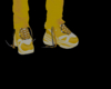 Yellow male shoes UA