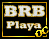 OC) Anime BRB Playa Sign
