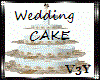 V>LBlue Wedd.CAKE 