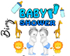 2D Baby Shower