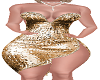 GOLD BLING MINI DRESS