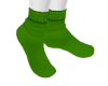 Holiday Socks Green F